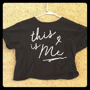 Crop top t shirt